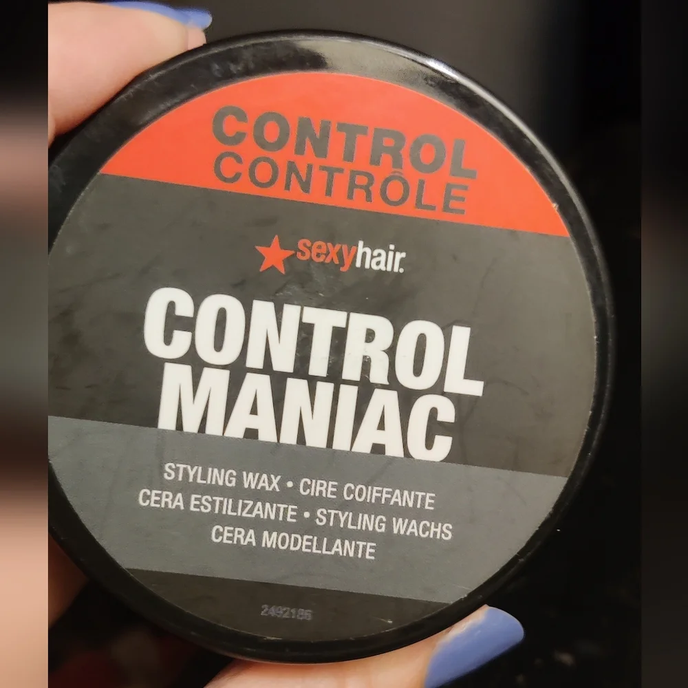 💛 Limited Time Sale💛Style Sexy Hair Control Maniac Hair Styling Wax - Black - Picture 2 of 5